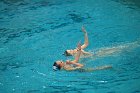 Artistic Swim vs TWC  Wheaton College Artistic Swimming vs Texas Women’s College. - Photo By: KEITH NORDSTROM : Wheaton, Artistic Swimming